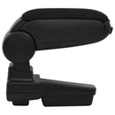 vidaXL Autós kartámasz fekete 14,5x32x(27-46) cm ABS