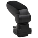 vidaXL Autós kartámasz fekete 14,5x32x(27-46) cm ABS