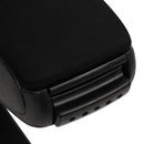 vidaXL Autós kartámasz fekete 14,5x32x(27-46) cm ABS