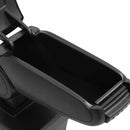 vidaXL autó karfa fekete 17x40x(31-49) cm ABS