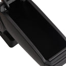 vidaXL autó karfája fekete 12x33x(24-42) cm ABS