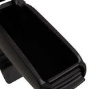 vidaXL autó karfa fekete 13x31,5x(29-51) cm ABS