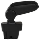 vidaXL Autós kartámasz fekete 12x36x(33,5-48) cm ABS