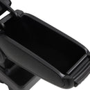 vidaXL Autós kartámasz fekete 12x36x(33,5-48) cm ABS