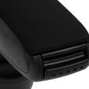 vidaXL autó karfa fekete 13x33x(33-49) cm ABS