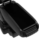 vidaXL autó karfa fekete 15x35x(33-49,5) cm ABS