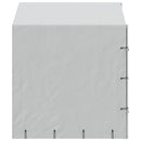 vidaXL ezüstszínű horganyzott acél kutyakennel tetővel 2x2x2,5 m