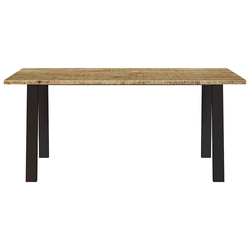 vidaXL tömör akácfa kerti étkezőasztal 150 x 90 x 75 cm