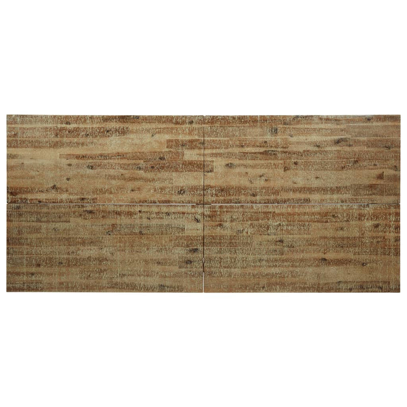 vidaXL tömör akácfa étkezőasztal 200x90x75 cm
