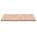 vidaXL tömör bükkfa téglalap alakú asztallap 80 x 40 x 1,5 cm