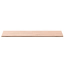 vidaXL tömör bükkfa téglalap alakú asztallap 100x50x1,5 cm
