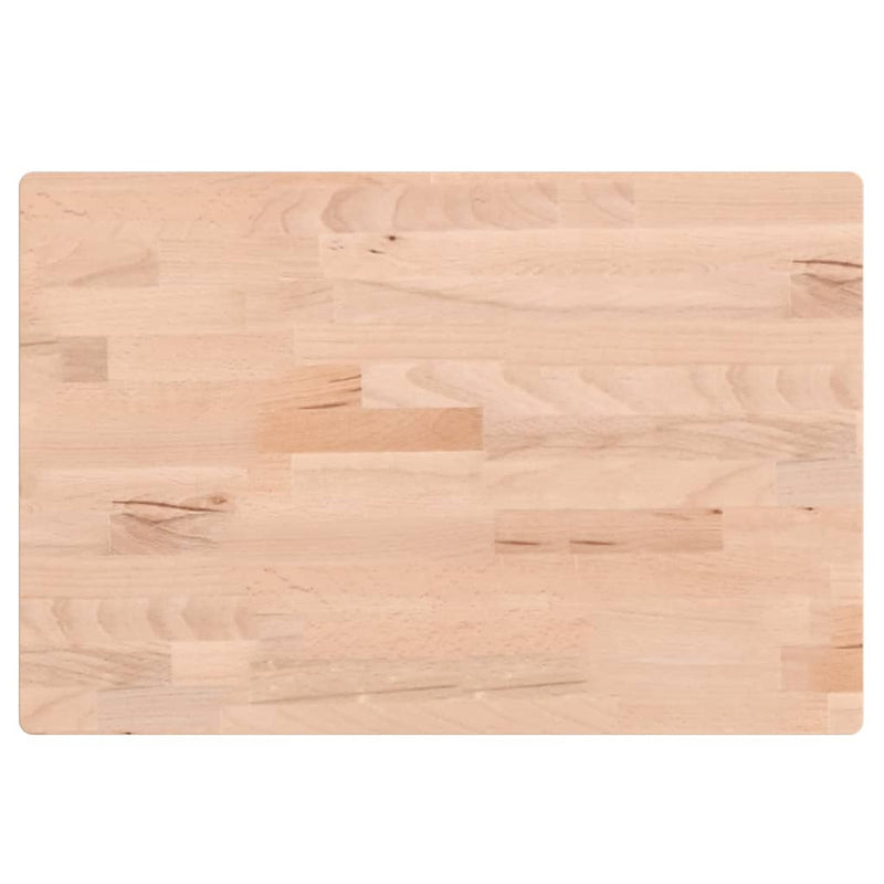 vidaXL tömör bükkfa téglalap alakú asztallap 60x40x1,5 cm