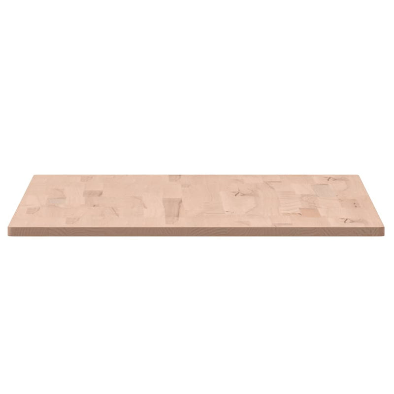 vidaXL tömör bükkfa téglalap alakú asztallap 100x60x1,5 cm