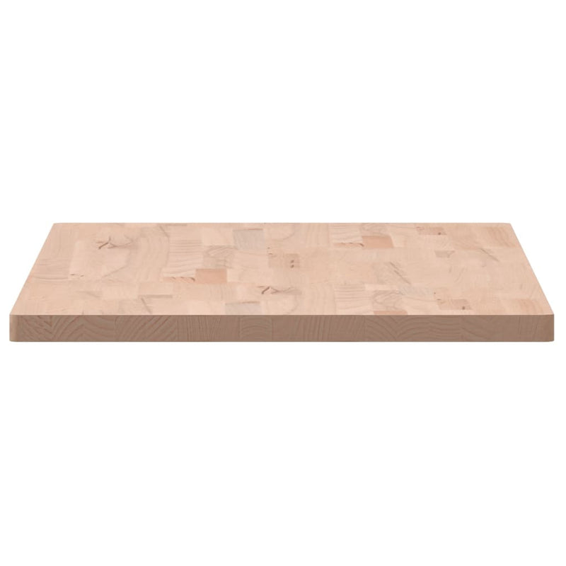 vidaXL tömör bükkfa téglalap alakú asztallap 100x50x2,5 cm