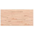 vidaXL tömör bükkfa téglalap alakú asztallap 100x50x4 cm