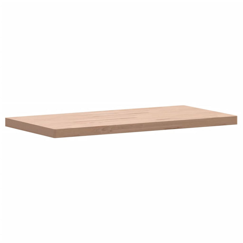 vidaXL tömör bükkfa téglalap alakú asztallap 100x50x4 cm