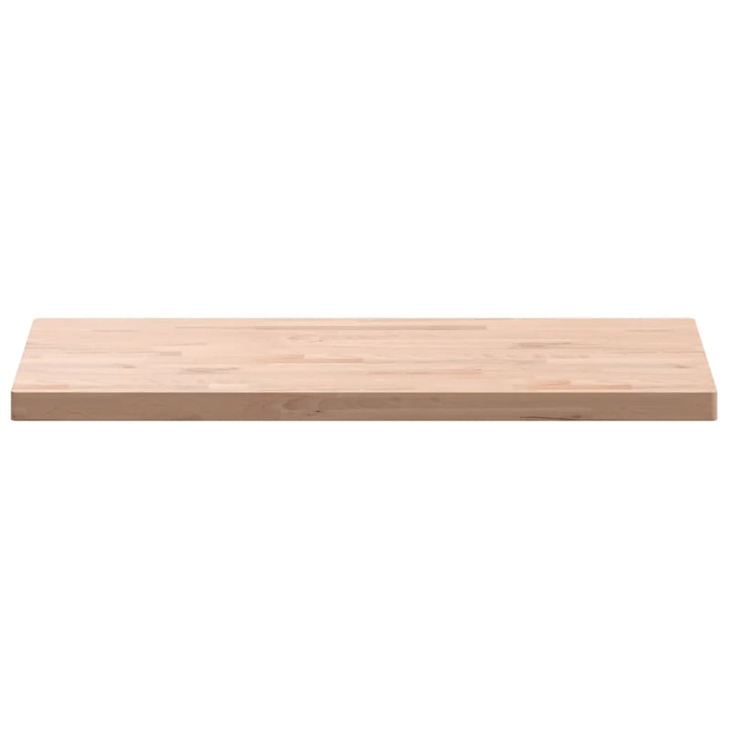 vidaXL tömör bükkfa téglalap alakú asztallap 100x50x4 cm