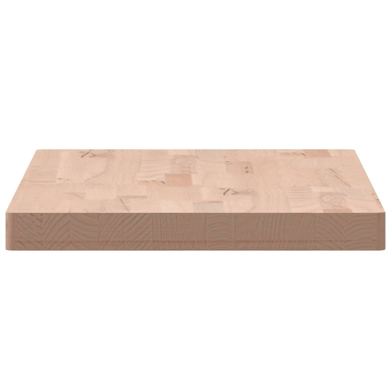 vidaXL tömör bükkfa téglalap alakú asztallap 100x50x4 cm