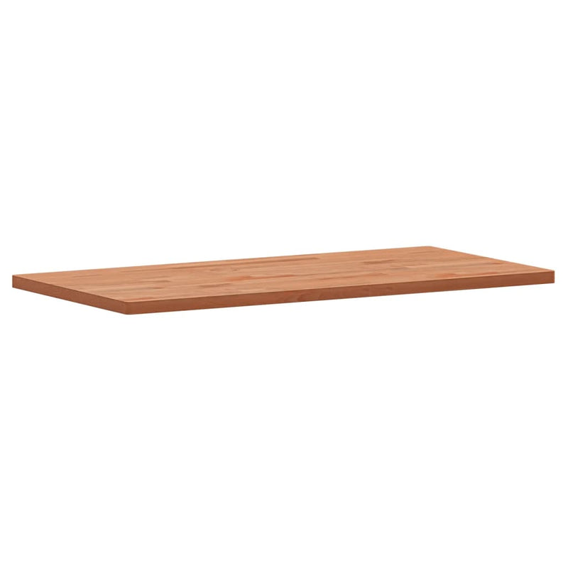 vidaXL tömör bükkfa téglalap alakú asztallap 100x50x2,5 cm