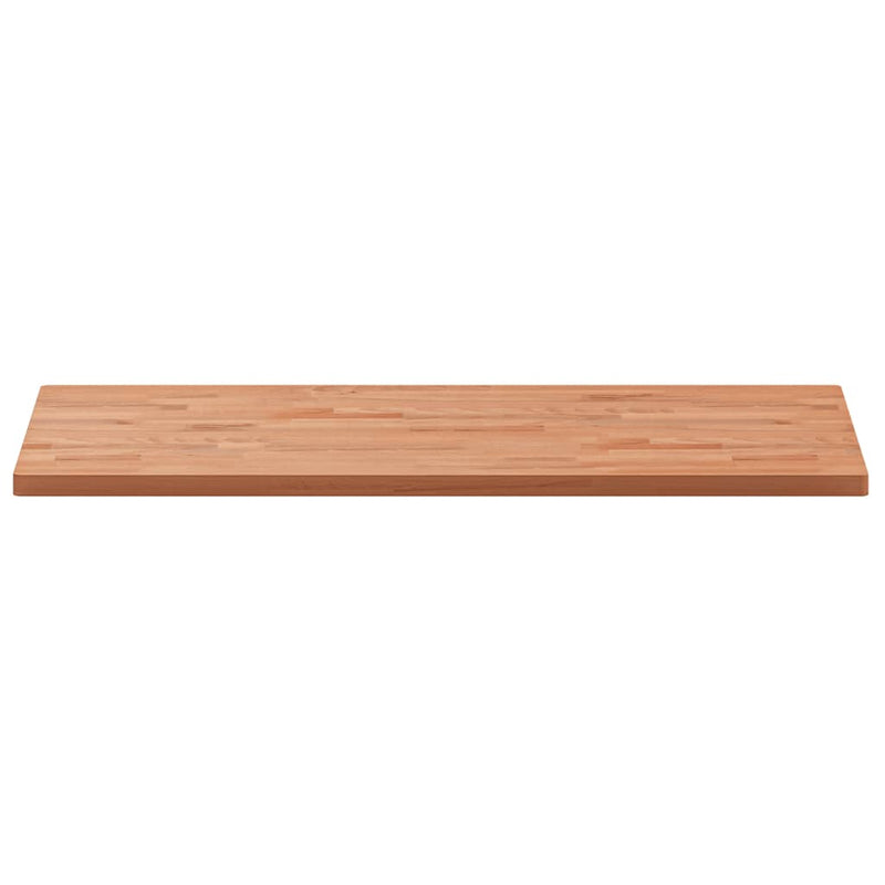 vidaXL tömör bükkfa téglalap alakú asztallap 100x50x2,5 cm