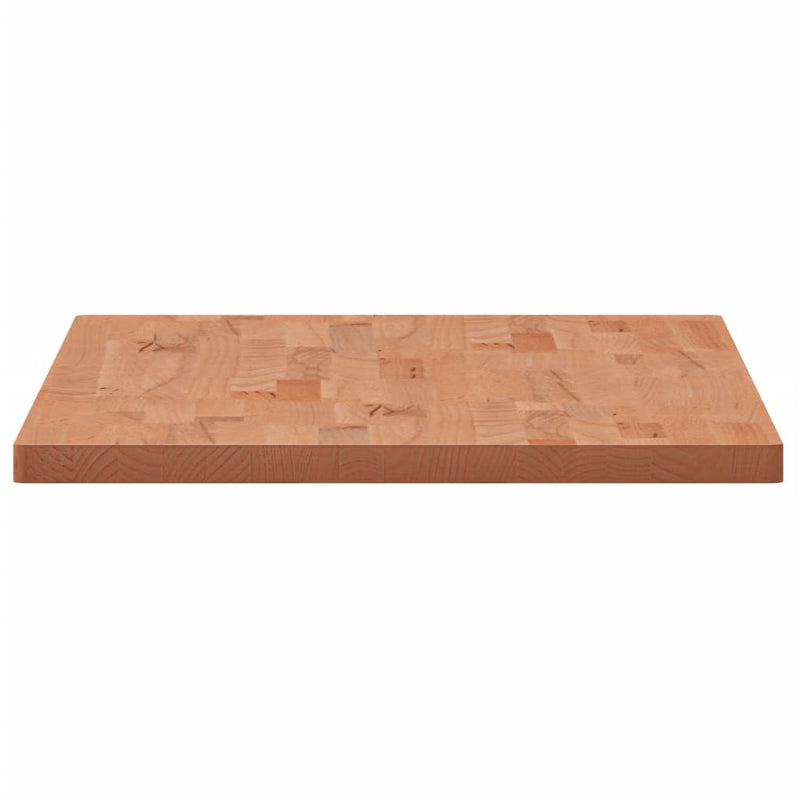 vidaXL tömör bükkfa téglalap alakú asztallap 100x50x2,5 cm