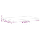 vidaXL tömör bükkfa téglalap alakú asztallap 60x40x2,5 cm