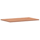 vidaXL tömör bükkfa téglalap alakú asztallap 100x60x2,5 cm