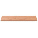 vidaXL tömör bükkfa téglalap alakú asztallap 100x60x2,5 cm