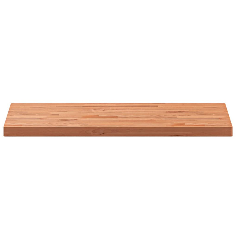vidaXL tömör bükkfa téglalap alakú asztallap 100x50x4 cm