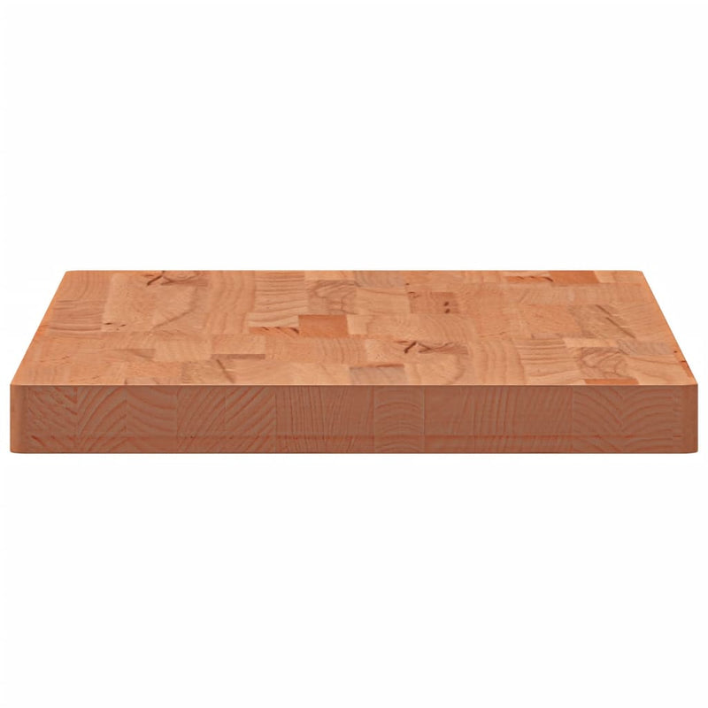vidaXL tömör bükkfa téglalap alakú asztallap 100x50x4 cm