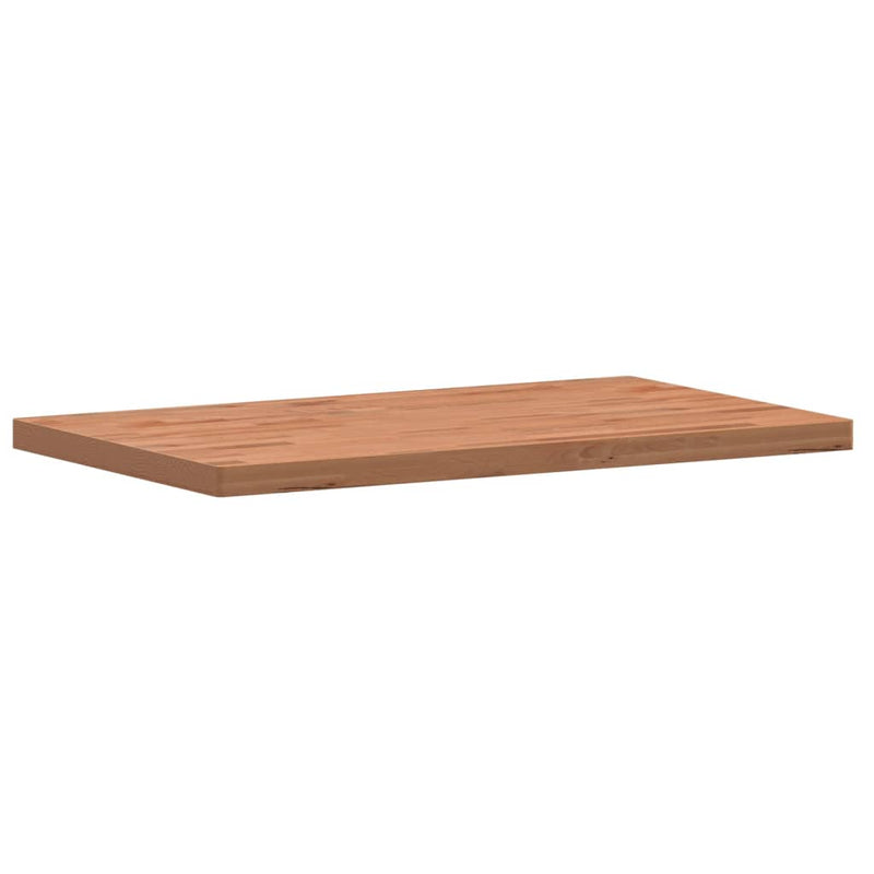vidaXL tömör bükkfa téglalap alakú asztallap 100x60x4 cm