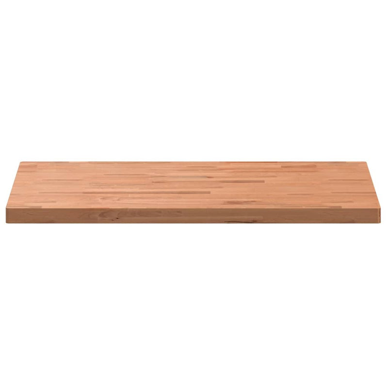 vidaXL tömör bükkfa téglalap alakú asztallap 100x60x4 cm