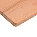 vidaXL tömör bükkfa és fém munkaasztallap 180x55x81,5 cm