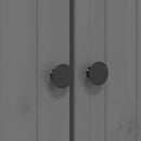 vidaXL BODO szürke tömör fenyőfa könyvespolc 82 x 40 x 173 cm