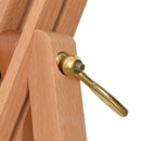 vidaXL tömör bükkfa festőállvány 100 x 104 x 172 cm