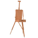 vidaXL tömör bükkfa festőállvány 81 x 121 x 173 cm