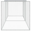 vidaXL antracit színű, horganyzott acél csirkeketrec tetővel 203 x 98 x 90 cm