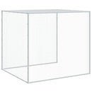 vidaXL antracit színű, horganyzott acél csirkeketrec tetővel 203 x 98 x 90 cm