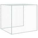 vidaXL antracitszürke horganyzott acél tyúkketrec tetővel 403x98x90 cm