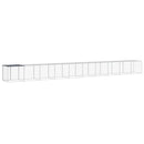 vidaXL antracitszürke horganyzott acél tyúkketrec tetővel 1003x98x90cm