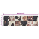 vidaXL mosható állatbőr mintás bársony konyhaszőnyeg 60 x 180 cm