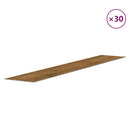 vidaXL barna fa megjelenésű PVC fali panel 4,12 m²