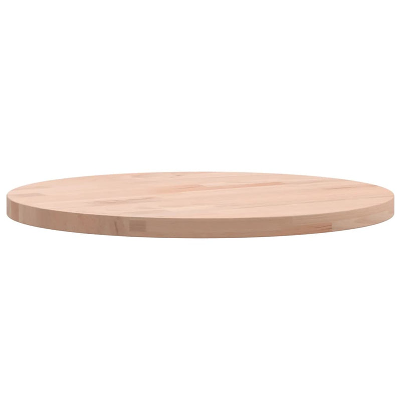 vidaXL tömör bükkfa kerek asztallap Ø30 x 1,5 cm