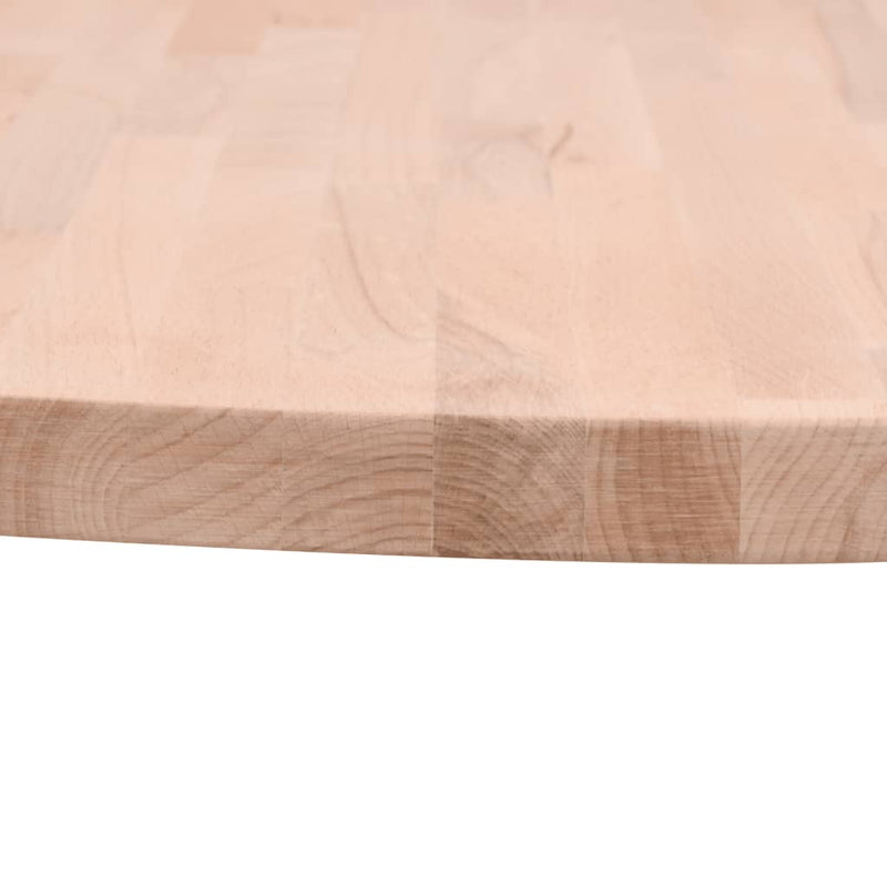 vidaXL tömör bükkfa kerek asztallap Ø90 x 2,5 cm