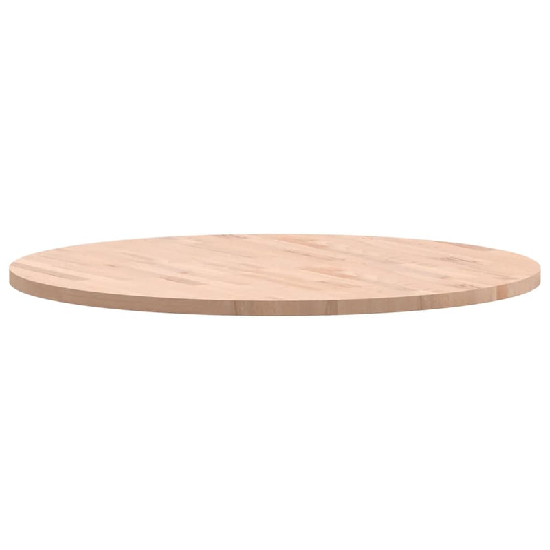 vidaXL tömör bükkfa kerek asztallap Ø90 x 2,5 cm