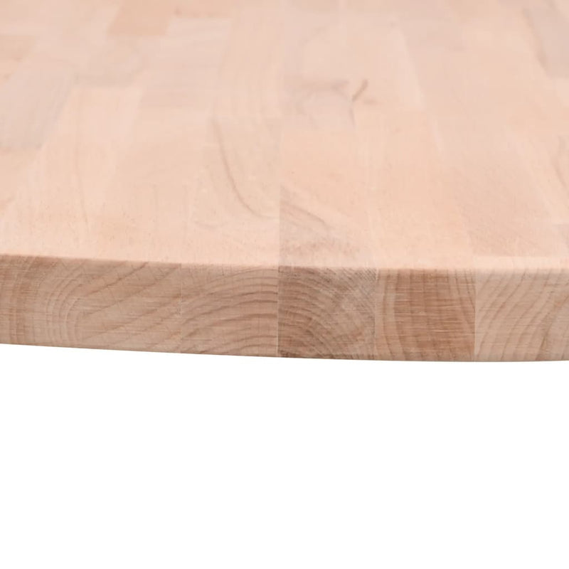 vidaXL tömör bükkfa kerek asztallap Ø40 x 4 cm