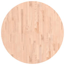 vidaXL tömör bükkfa kerek asztallap Ø90 x 4 cm