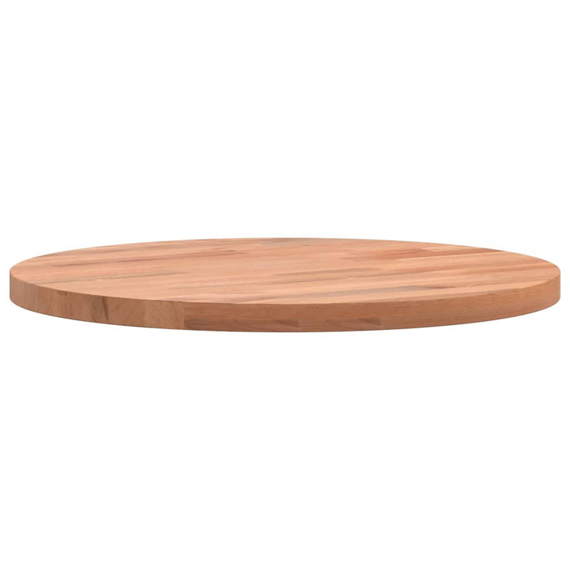 vidaXL tömör bükkfa kerek asztallap Ø30 x 1,5 cm