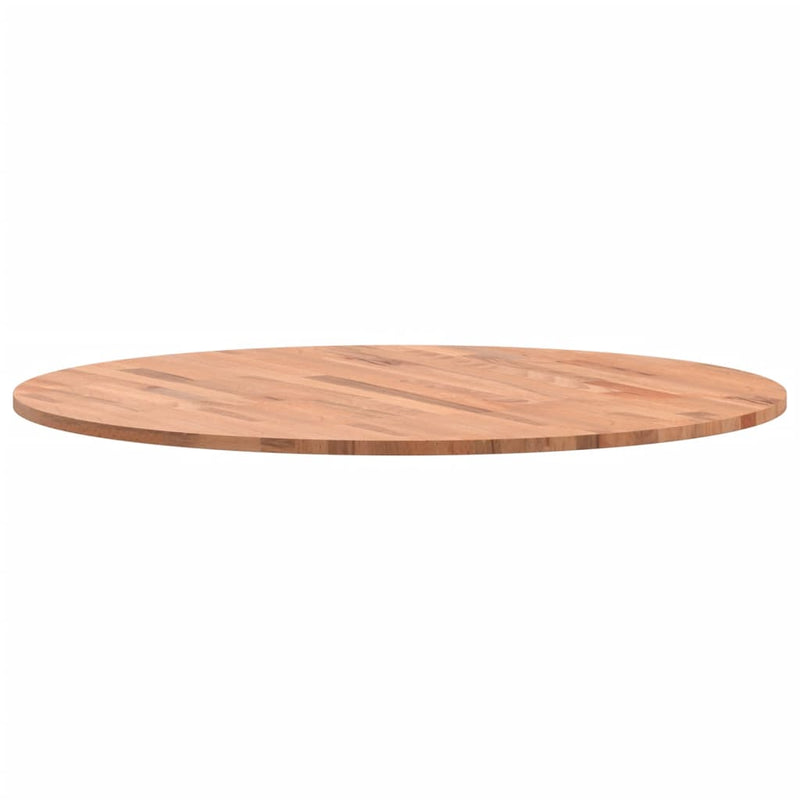 vidaXL tömör bükkfa kerek asztallap Ø80 x 1,5 cm