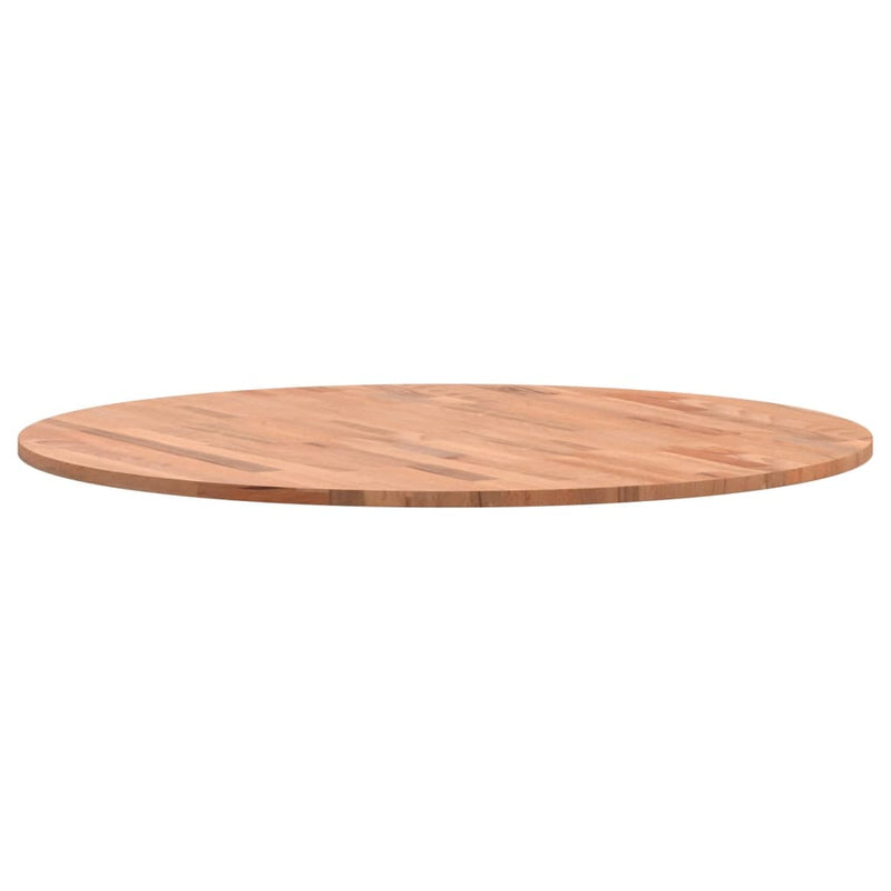 vidaXL tömör bükkfa kerek asztallap Ø80 x 1,5 cm
